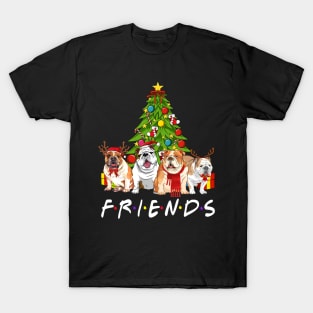 Christmas Tree Bulldogs T-Shirt